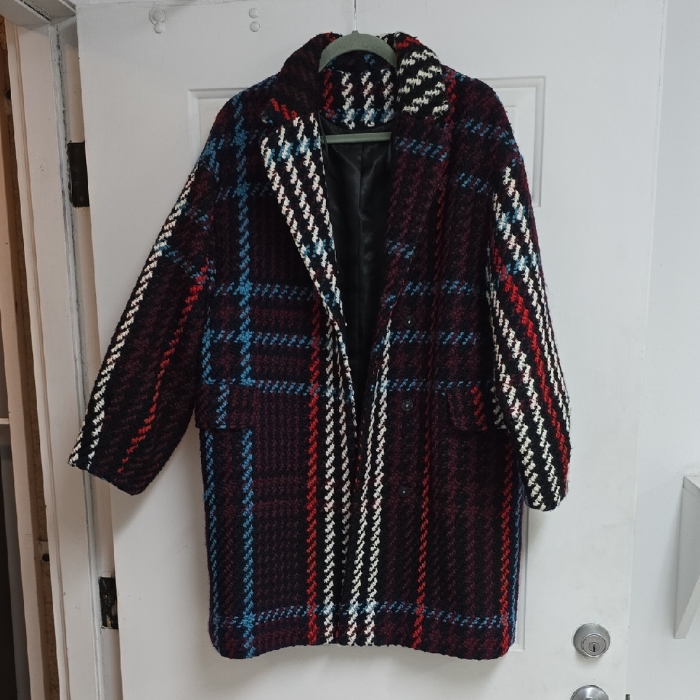 H&M Jacquard-weave coat - Picture 2 of 14